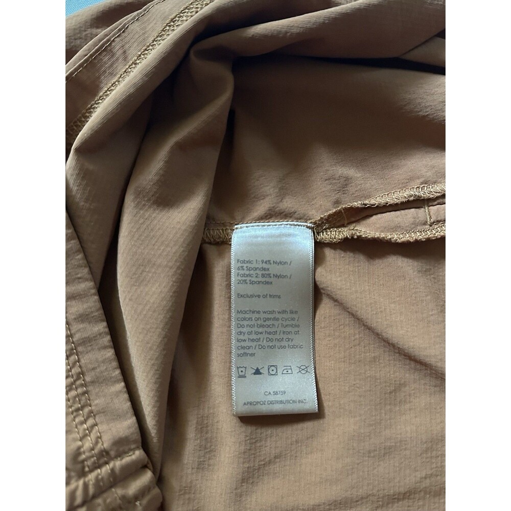 Indyeva Liike Dress Size S Rust Copper Orange / Terracota Hiking Athleisure EUC - Picture 14 of 15